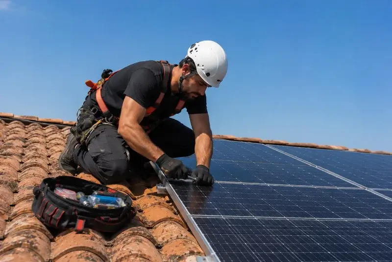 Maintenance et monitoring de panneaux solaires à Gaillac-Toulza